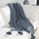Throws Veda Sea Fog Blue Throw