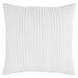 Gratitude White Square Accent Pillow