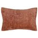 Bari Velvet Terracotta Swatch Quilt