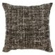 Villa Classics Porter Black and Ivory Square Accent Pillow