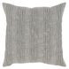 Gratitude Gray Square Accent Pillow
