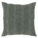 Gratitude Green Square Accent Pillow