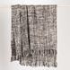 Throws Porter Black and Ivory Throw