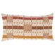 Melange Stratton Clay and Beige Rectangular Accent Pillow