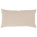 Melange Stratton Clay and Beige Rectangular Accent Pillow
