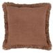 Lauren Chestnut Square Accent Pillow