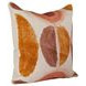 Melange Solar Clay and Cream Square Accent Pillow