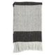 Throws Talara Natural and Charcoal Throw
