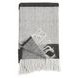 Throws Talara Natural and Charcoal Throw