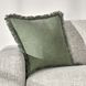 Lauren Cedar Green Square Accent Pillow