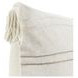 Stillness Apana Ivory and Natural Square Accent Pillow