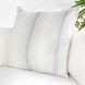 Stillness Theta Capri Blue Square Accent Pillow
