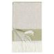 Throws Talara Wheat Green and Natural Throw