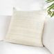 Stillness Asana Natural Square Accent Pillow