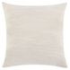 Timeless Pueblo Leather Chestnut and Natural Square Accent Pillow
