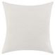 Timeless Ralph Ivory and Sangria Red Square Accent Pillow
