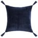Villa Classics Stonework Denim Blue Square Accent Pillow