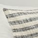 Villa Classics Linna Natural and Black Square Accent Pillow