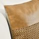 Timeless Toscano Leather Chestnut Brown Square Accent Pillow