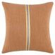 Boardwalk Rowland Hazel and Yellow Square Accent Pillow