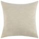 Boardwalk Luciana Gray and Cream Square Accent Pillow