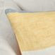Boardwalk Crawford Yellow and Gray Square Accent Pillow