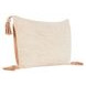 Boardwalk Sherry Solid Natural and Hazel Rectangular Accent Pillow