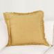 Lauren Yellow Square Accent Pillow