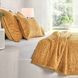 Bari Honey Gold Velvet King Quilt