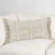 Catania Lucera Natural Rectangular Accent Pillow Set of 2