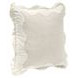 Catania Tollo Natural and Ivory Square Accent Pillow