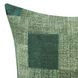 Catania Praia Viridian Green Square Accent Pillow