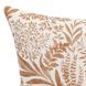 Villa Classics Mulberry Chestnut Brown Square Accent Pillow