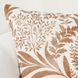 Villa Classics Mulberry Chestnut Brown Square Accent Pillow