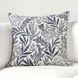 Villa Classics Mulberry Denim Blue Square Accent Pillow
