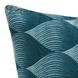Catania Scala Sea Glass Blue Square Accent Pillow