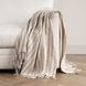 Throws Linna Ivory and Natural Throw