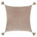 Villa Classics Stonework Natural Square Accent Pillow