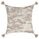 Villa Classics Stonework Natural Square Accent Pillow