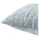 French Herringbone Storm Comforter Euro Sham