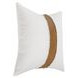 Villa Classics Steam Ivory and Dumont Square Accent Pillow