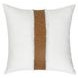 Villa Classics Steam Ivory and Dumont Square Accent Pillow
