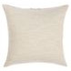 Radiant Oasis Lira Natural and Silver Square Accent Pillow