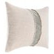 Radiant Oasis Lira Natural and Silver Rectangular Accent Pillow