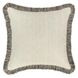 Radiant Oasis Nola Natural and Black Square Accent Pillow