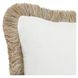 Radiant Oasis Cara Ivory and Natural Rectangular Accent Pillow