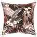 Radiant Oasis Makana Brown Square Accent Pillow