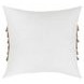 Radiant Oasis Safi Ivory and Natural Square Accent Pillow