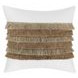 Radiant Oasis Safi Ivory and Natural Square Accent Pillow