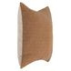Fable Cognac Brown Square Accent Pillow